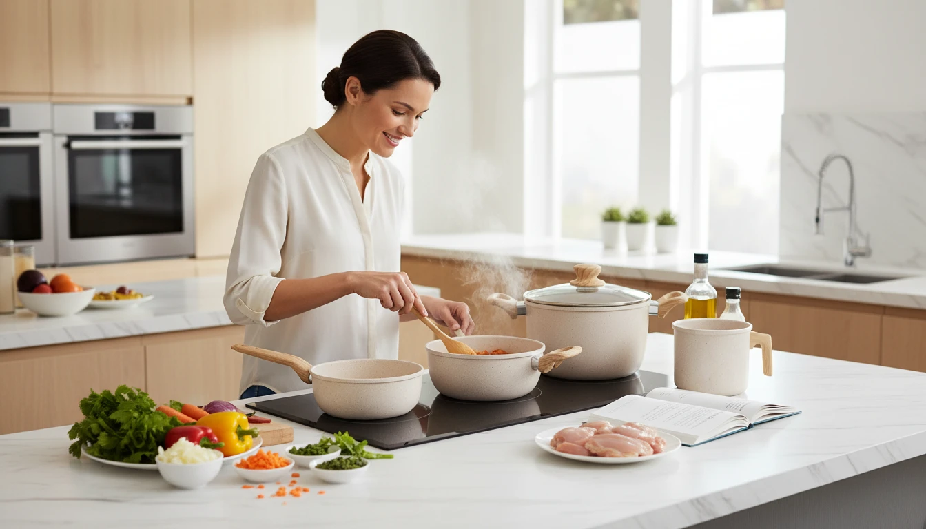 Wok e frigideira para pratos especiais