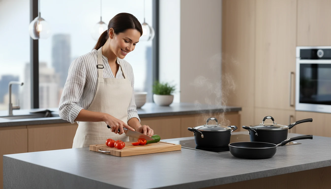Panelas pequenas que economizam espaço em cozinhas para quem mora sozinho