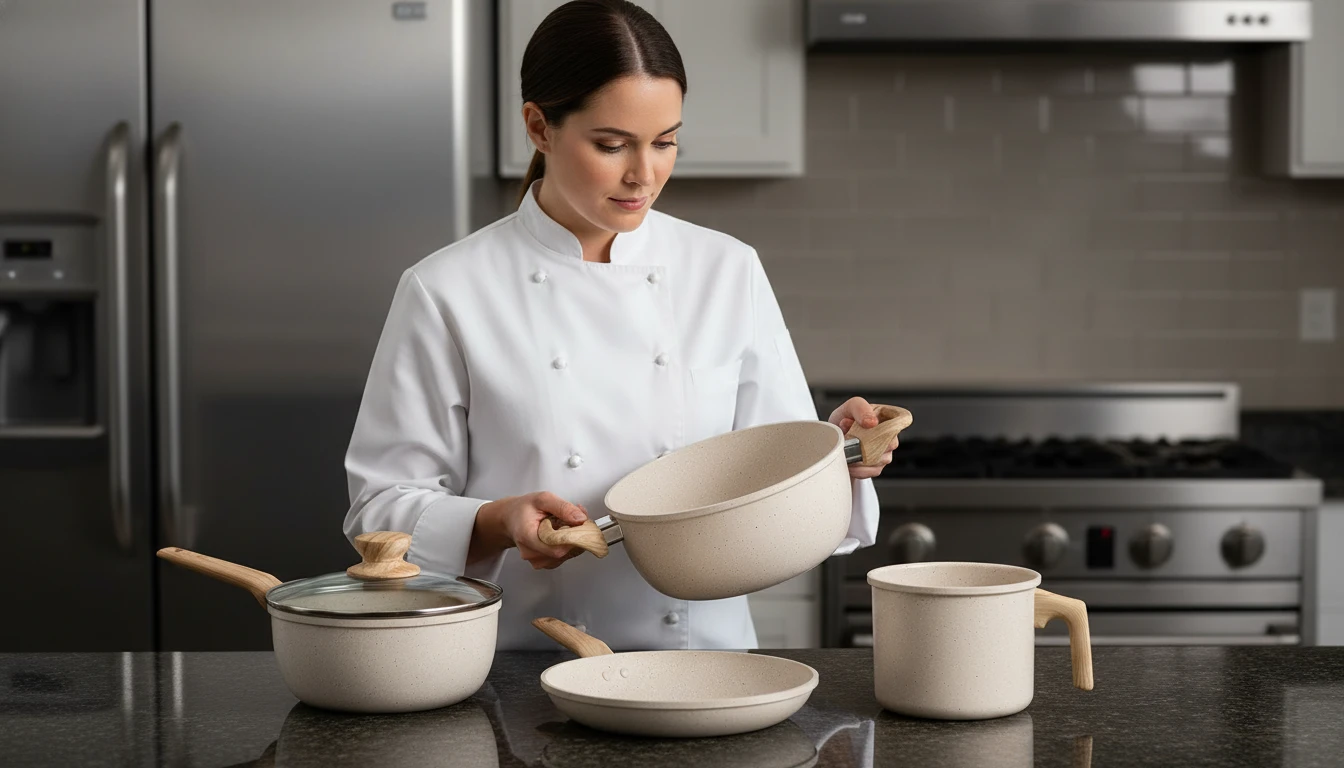 Utensílios ideais para panelas antiaderentes modernas