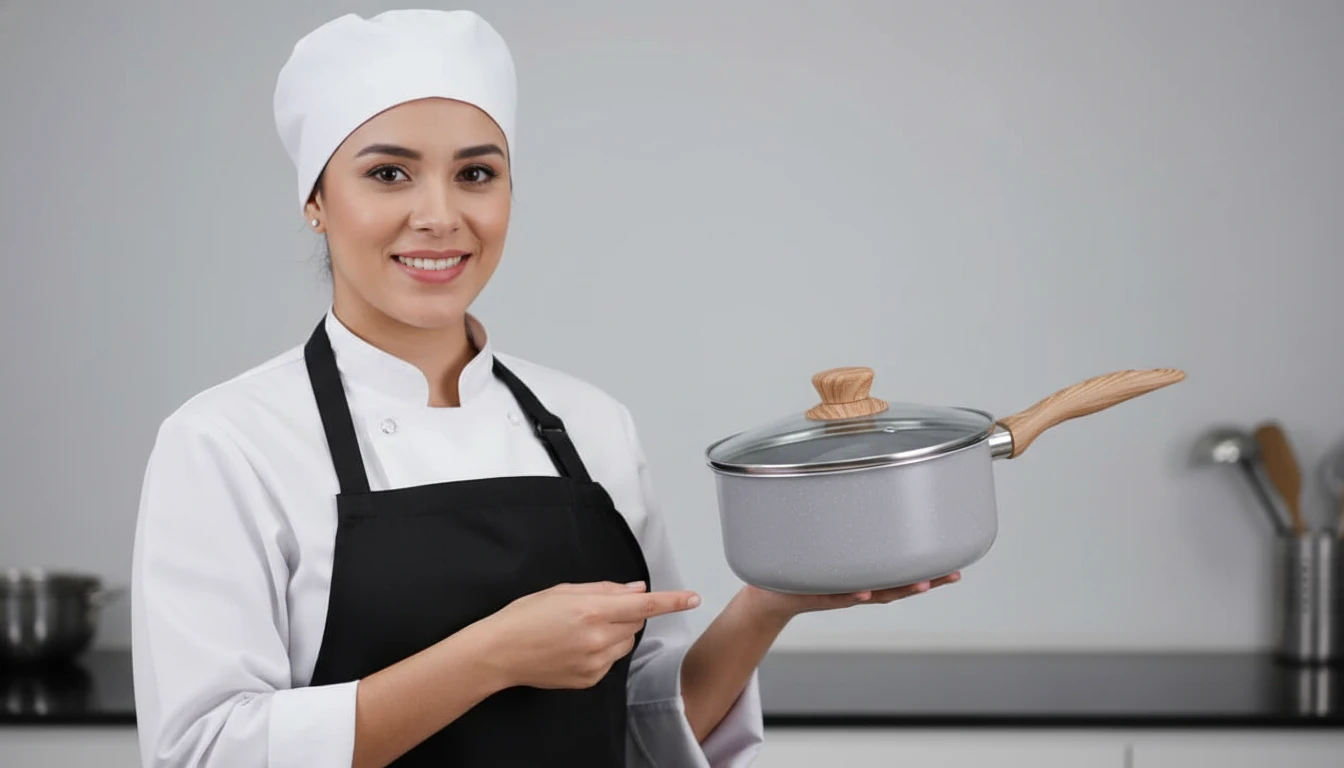 Panelas pequenas com acabamento sofisticado para cozinhas compactas