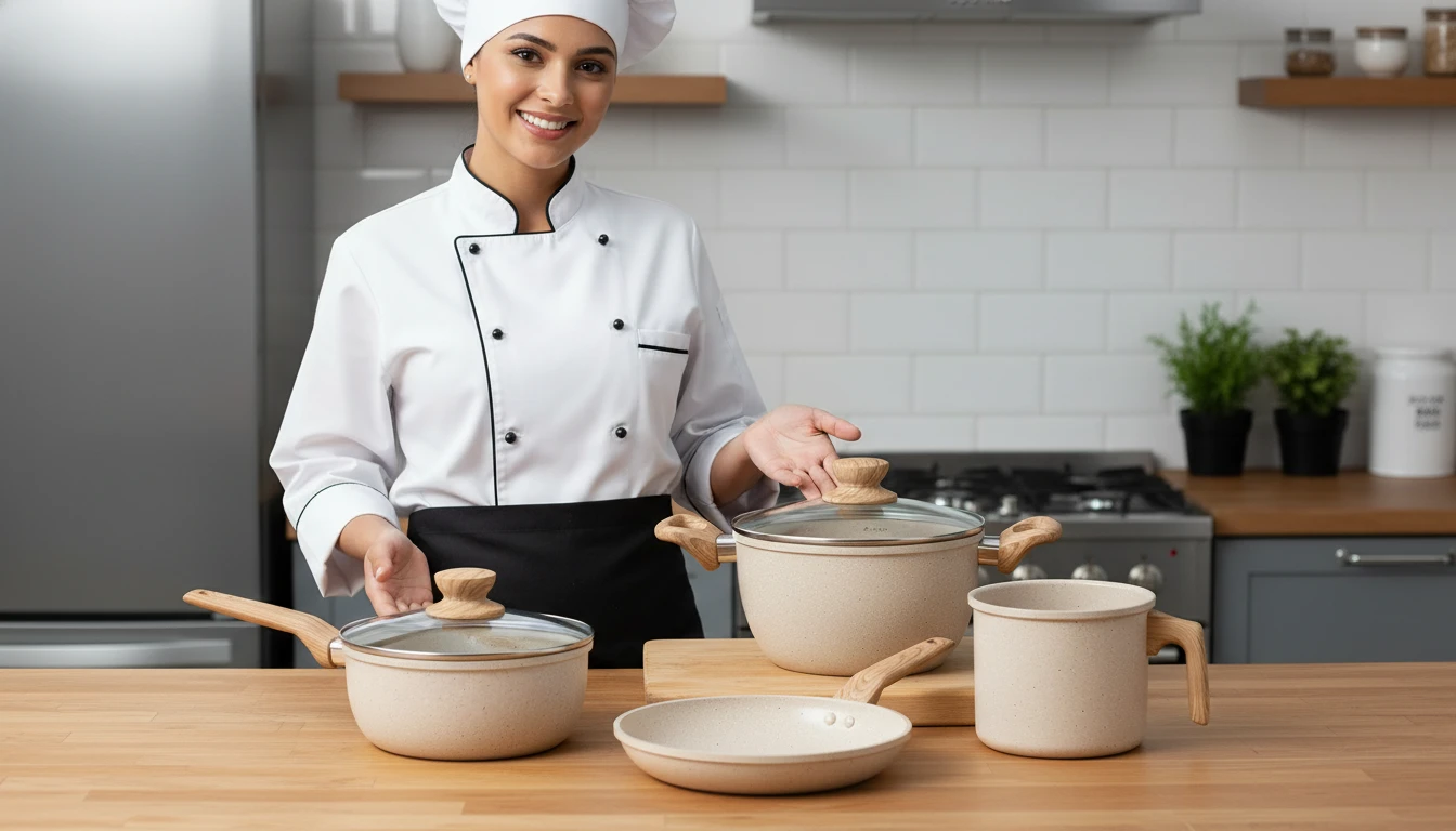 Panelas empilháveis para espaços pequenos e organização
