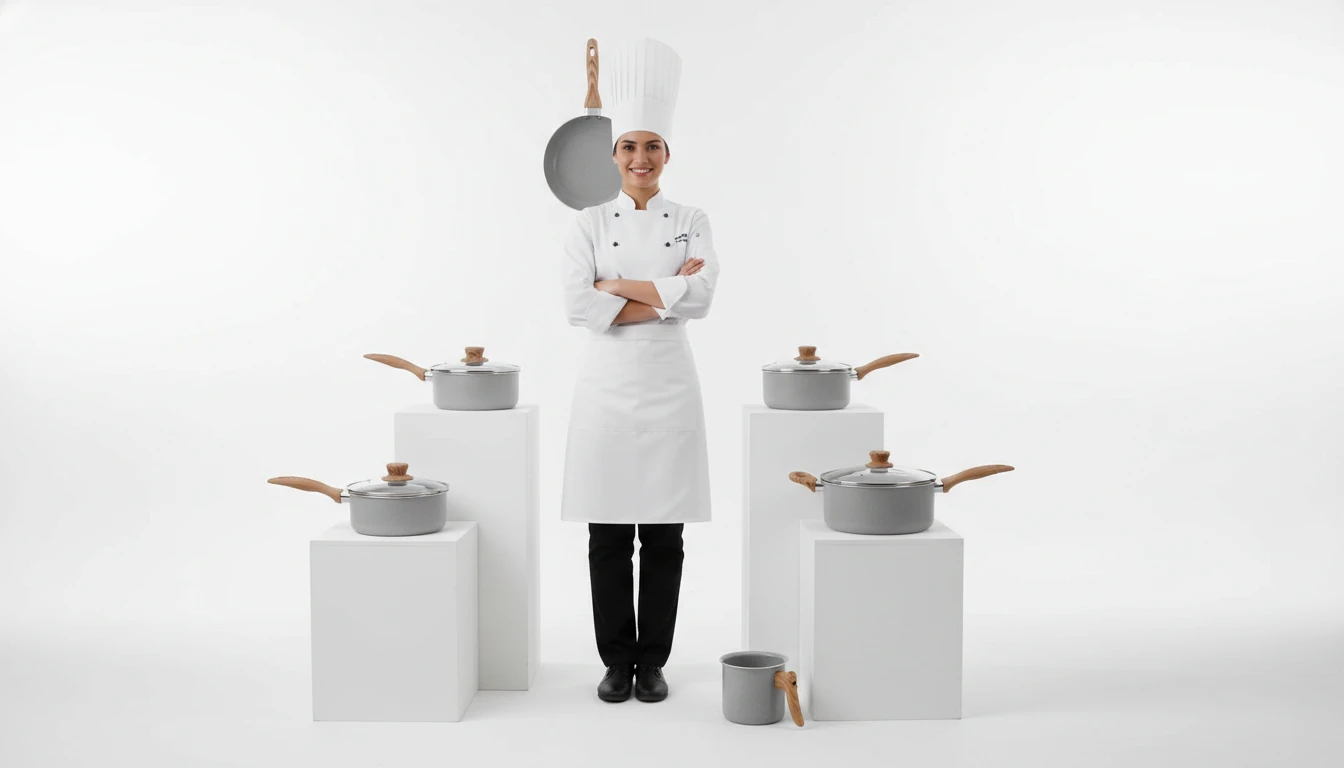 Por que panelas profissionais não têm antiaderente? A lógica por trás da escolha&nbsp;